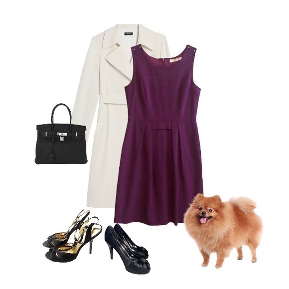 🍀Trina Turk purple Sheath dress, like new - Picture 1 of 15